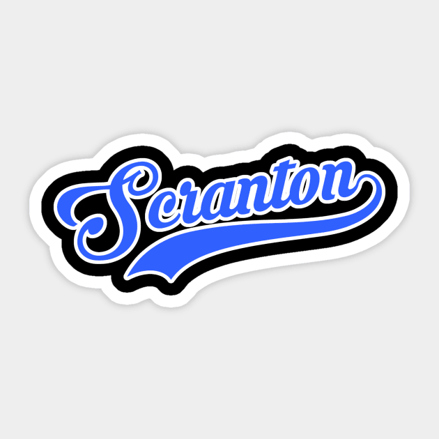 Scranton Sticker by Sloop